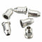 6 x Chrome Guitar String Through Body Ferrule 1/4" String Ferrules for Telecaster