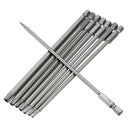 8pcs 150mm Length Magnetic Torx Security Electric Screwdriver Bits Set