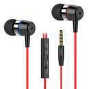 Inpher T50 Professional Wired Earphone Metal Heavy Bass Sound Quality Music 3.5mm In-Ear With Mic