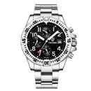 TEVISE T839B Metal Case Multi Function Automatic Mechanical Watch Luminous Display Men Watch