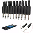 10pcs 3.5 mm Jack Audio Per Cuffie Spina Adattatore Connettori Plug Connectors