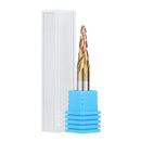 Drillpro R0.25/ R0.5/ R0.75/ R1.0 *20*D6*50 2 Flutes Taper Ball Nose End Mill HRC50 Milling Cutter