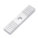 Aluminum/Plastic Reprap Timing Belt Fixing Plate For 3D Printer Part