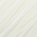 Mediterranean Blockout Double Layer Bridal Lace Sheer Eyelet Curtains Beige Cream