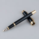 Hero 6190 Fountain Pen 0.5mm Fine Nib Calligraphy Signing Ink Pens with Dragon Clip Business Gifts Office School Supplies