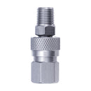 Thread 1/8NPT Steel 8MM Quick Disconnect Adapter Male And Female Fill Nipple Kit