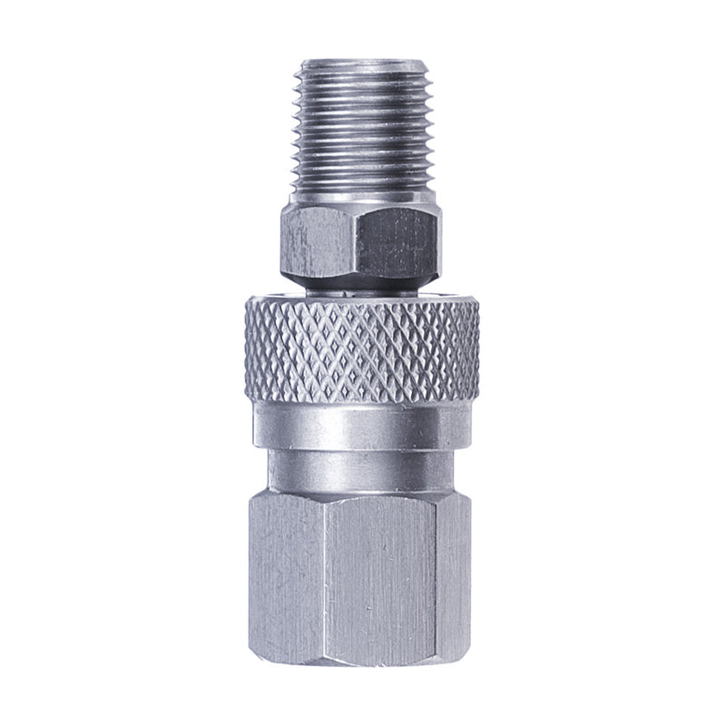 Thread 1/8NPT Steel 8MM Quick Disconnect Adapter Male And Female Fill Nipple Kit