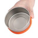 IPRee Anti-scalding Bowl Camping Trip Portable Healthy Tableware Pure Titanium Rice Bowl