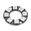 10pcs 8-bit WS2812 5050 RGB LED Intelligent Full Color RGB Light Ring Development Board For