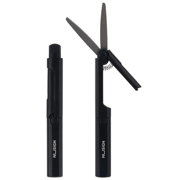 NUSIGN NS052 Portable Labor-saving Titanium-plated Scissors Hand Account Beard Scissors