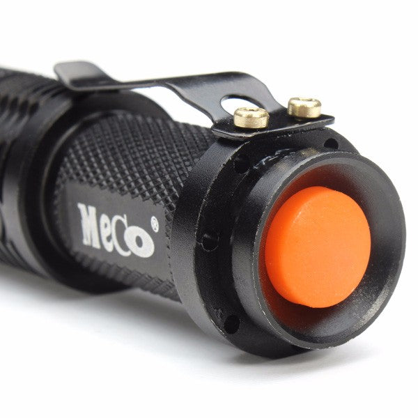2Pcs Camouflage MECO Q5 500LM Multicolor Zoomable Mini LED Flashlight 14500/AA