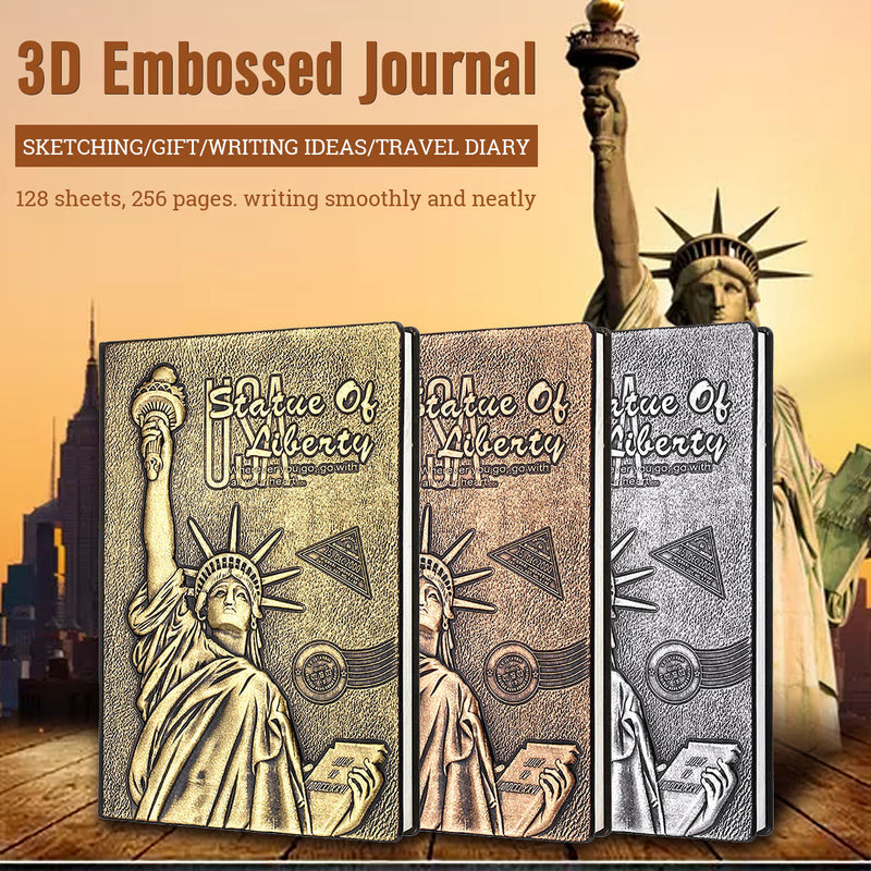 Statue of Liberty Notebook Travel School Notebook Gift Fashion Notebook for School Office Supplies