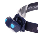 XANES 2903 650LM XPE+2* LED 5 Modes Headlamp 950mAh Battery USB Interface Motion Sensor LED Headlamp