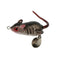 Y118 5cm 10.5g 3D Eyes Soft Mouse Bait Bells Sound Fishing Lure Frog Silicon Artificial Bait