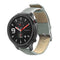 Canvas Leather Watch Band Watch Strap Replacement for 47mm Amazfit GTR Smart Watch