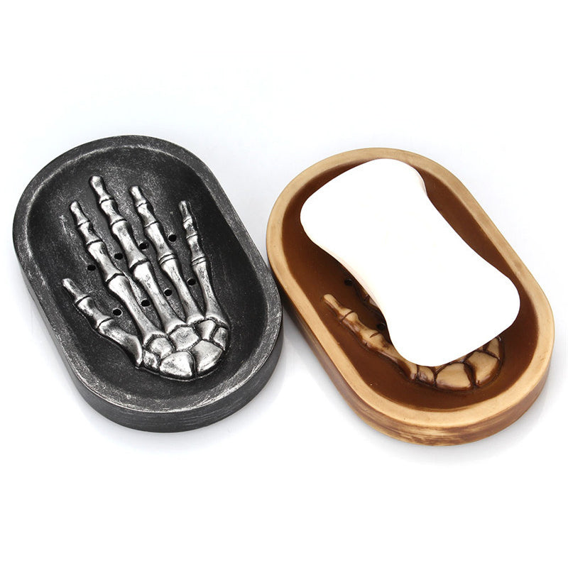 Skull Hand Soap Tray Abstract Wall Home Decorations