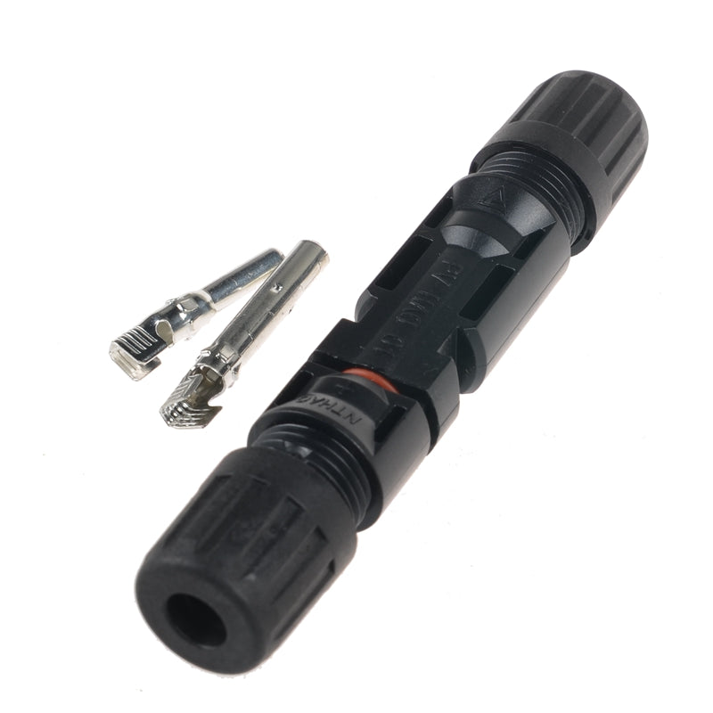 Excellway 5 Pairs PV Solar Panel Cable MC4 Connectors Male & Female Waterproof IP67 for Photovoltaic Solar System