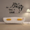 Creative Art Game Handle Wall Stickers "EAT SLEEP GAME" Black Vinyl Removable Printed Wall Sticker