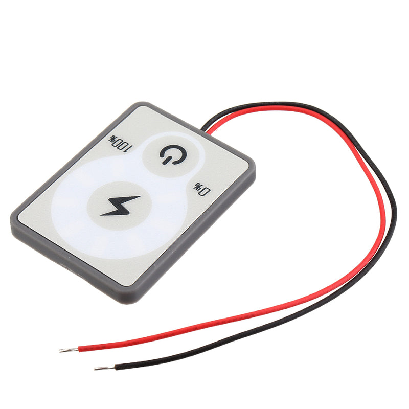 TD16 24V LED Battery Power Indicator Touch Button Power Display Lead-acid Tester Detector