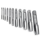 2pcs M3-M20 High Speed HSS Straight Thread Tap Screw Tap Metric Hand Tap