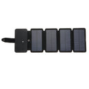 Solar Charger Foldable Solar Panel Cells 5V 6W/8W Portable Solar Mobile Battery for Traveling Camping Hiking