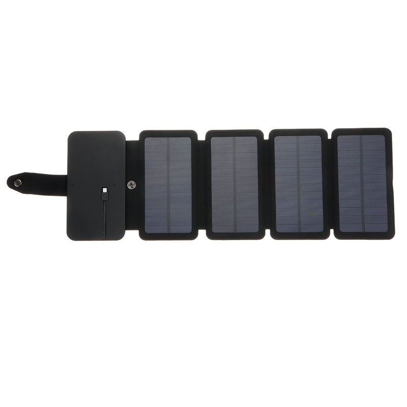 Solar Charger Foldable Solar Panel Cells 5V 6W/8W Portable Solar Mobile Battery for Traveling Camping Hiking