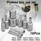 10pcs 6-30mm or 15pcs 6-50mm Diamond Hole Saw Cutter Set Drill Bit For Tile Marble Glass