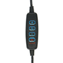 5X Magnifier Magnifying Glass LED Large Lens Lighted Lamp Top Desk with Clamp