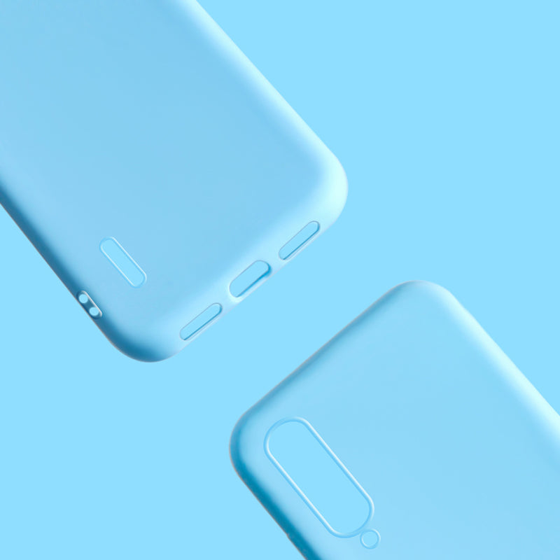 For Xiaomi Mi 9 Lite / Xiaomi Mi CC9 Case Bakeey Smooth Liquid Silicone Rubber Back Cover Protective Case