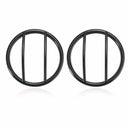 2pcs Turn Signal Light Cover GrillE-mounted For Jeep Wrangler JK 2007-2015