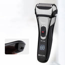 Genpai FK-605 IPX7 Waterproof Reciprocating USB Electric Shaver Electric Razor Dry and Wet Machine For Shaving Razor