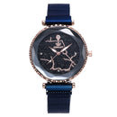 Luxury Simple Starry Sky Quartz Watch Crystal Lady Dress Fashion Women Watch