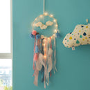 Lighting LED Dreamcatcher Feather Pendant Dream Catcher House Decor Accessary Light