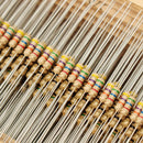 2500Pcs 1% 1/4W 0.25W Carbon Metal Film Resistor 50 Values Assortment Kit 1~10M Range