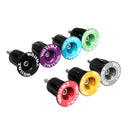 SMLLOW 1 Pair Aluminum Alloy Cycling Bike Handlebar Grips Cap Plug Bicycle Handlebar End Plugs
