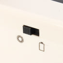 White Solar Sun Powered Car Van Truck Window Ventilator Cooler Air Vent Cool Car Fan