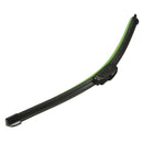 Pair 21 inch 19 inch J-Hook Car Wind Shield Wiper Blade Bracketless Black Universal