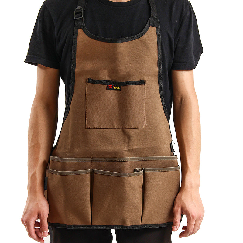 Heavy Duty Work Shop Apron Tool Organizer Aprons Tool Shop Organizer with Multiple Pockets