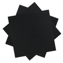 220*220*0.8mm Black Matte Polyetherimide PEI Sheet With Glue For 3D Printer
