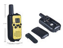 KALOAD T-669 2Pcs Portable Mini Durable Kids Walkie Talkies 2 Way Radio Back-lit LCD Screen