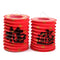 10 PCS Chinese"Fu"Reunion Hanging Red Paper Lamp Lantern New Year Festival Decor