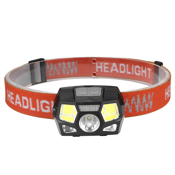 Xmund XD-HL6 XPE+COB+LED 800LM Induction Sensor Headlamp 5 Modes IP65 Waterproof Flashlight Cycling Climbing Emergency Lantern