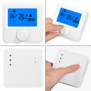 LCD Wireless Digital Thermostat RF Heating Programmable thermostat Thermometer  for Electric Heating