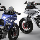 SPIRIT BEAST Reflective Motorcycle Stickers Gas Fuel Tank Protector Car Decoration