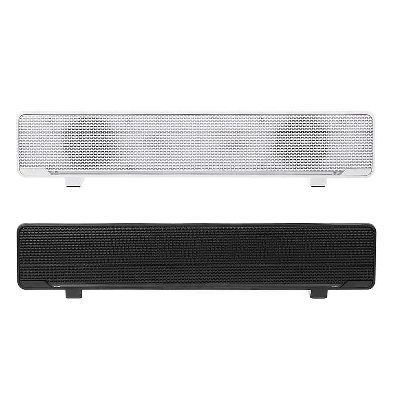 SADA V-196 Computer Speaker 3D Stereo Sound Deaktop USB 3.5mm Wired Control Soundbar