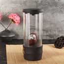LED Ceramic Changing Banckflow Home Incense Burner Holder Crystal Ball Censer