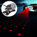 4pcs Car Laser Fog Lamp Anti-Fog Light Auto Rearing Warming Light Diamond Style