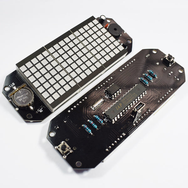 Geekcreit DIY Black Mirror LED Matrix Desktop Alarm Clock Kit