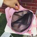 Banggood 10L Canvas Backpack Student School Bag Travel Camping Handbag Shoulder Pack Shopping Tote