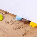 IPRee 5 Pcs Silicone Door Stopper Automatic Installation Blocking System Camping Travel Portable